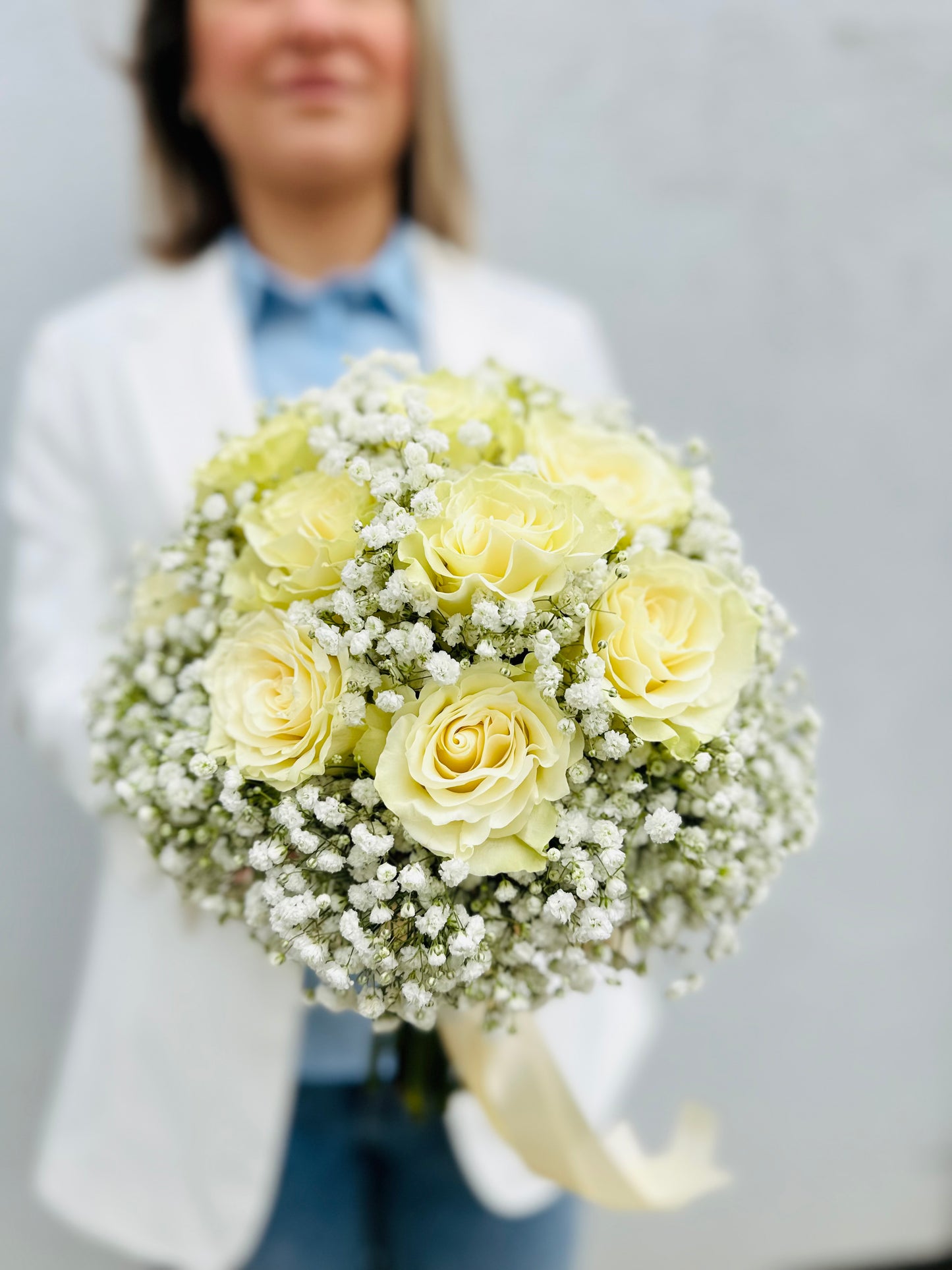 Buchet pure white