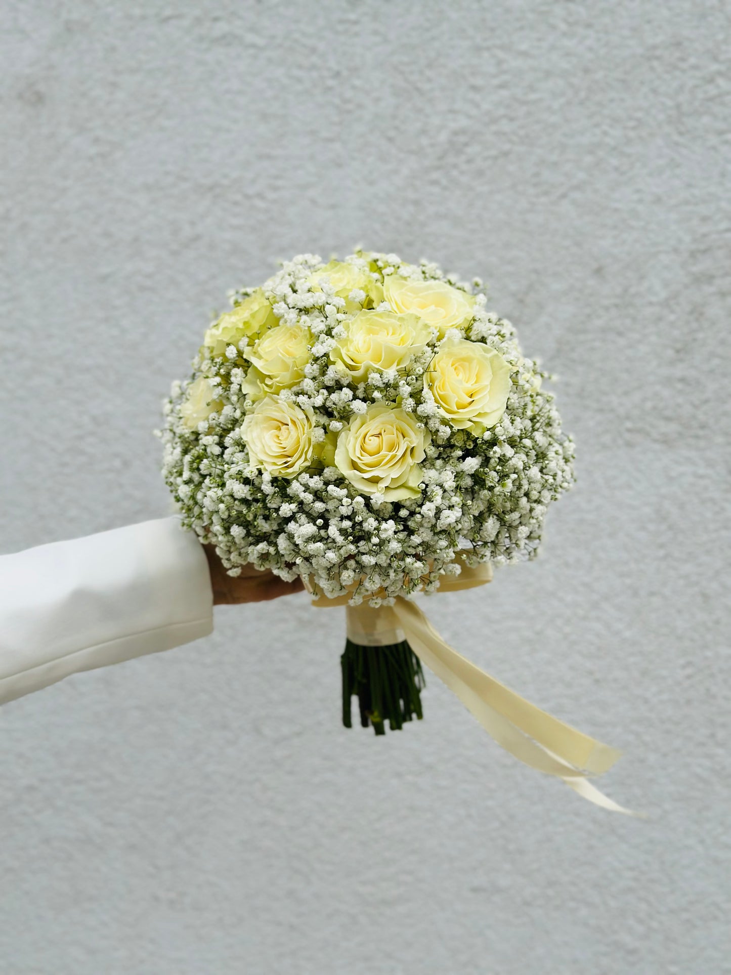Buchet pure white