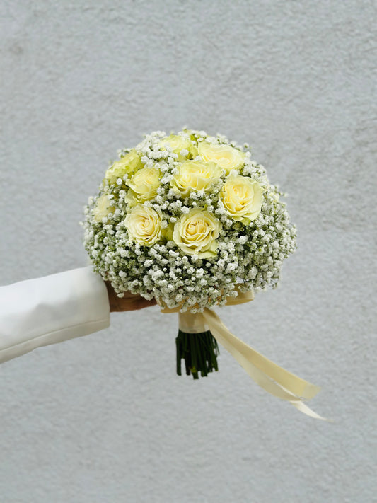 Buchet pure white