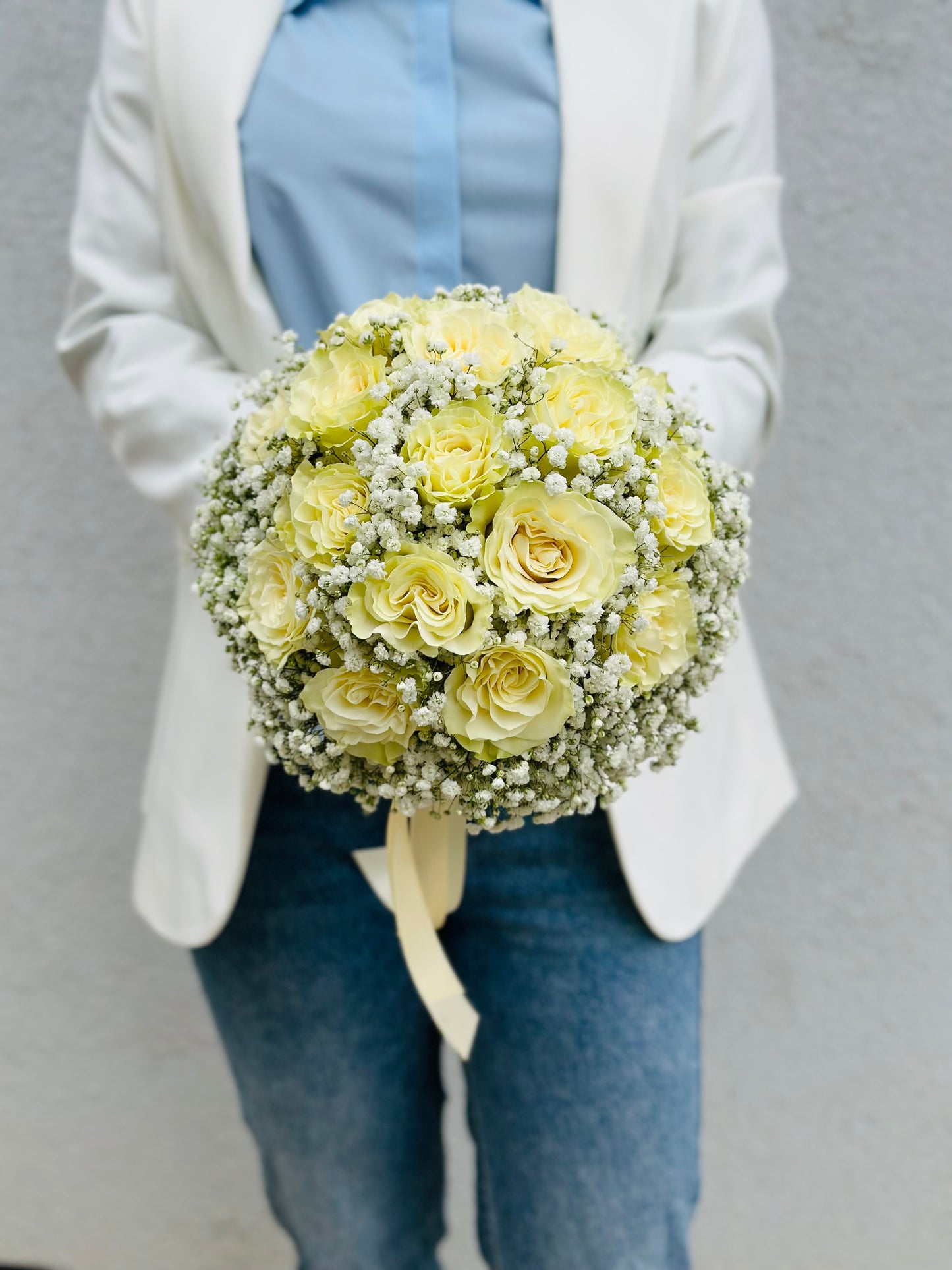 Buchet pure white
